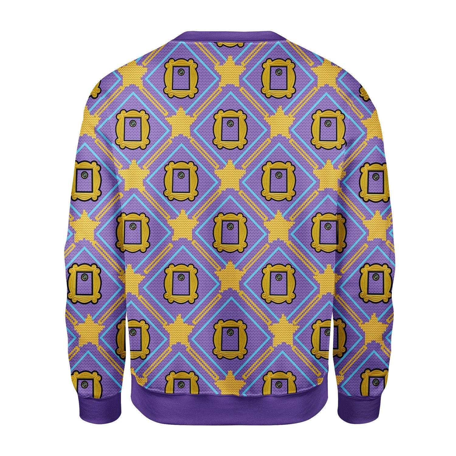 YMskins Christmas Sweater Friends' Monica's Door Eye Hole 3D Apparel