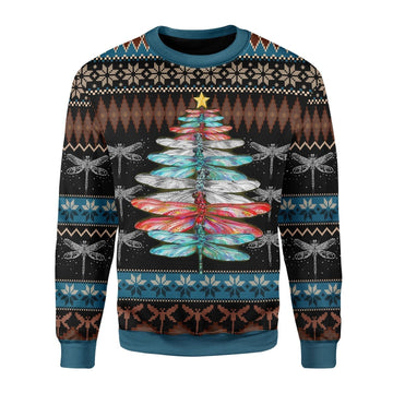 YMskins Christmas Sweater Dragon Christmas Tree 3D Apparel