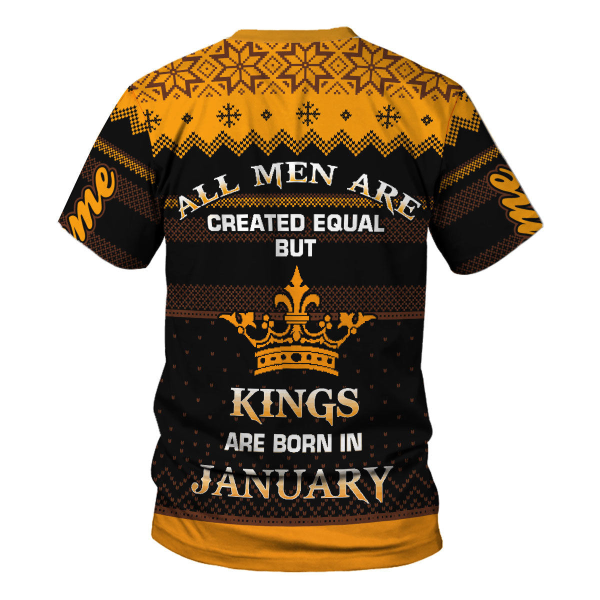 YMskins Personalized Tops January Guy Kings Are Born In January All Over Printed