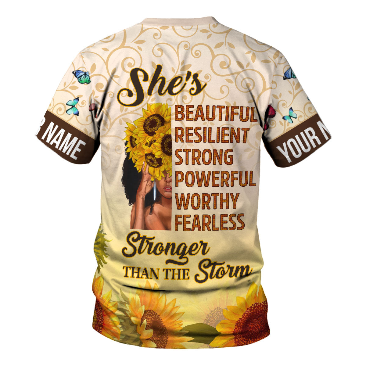 YMskins Personalized Tops April Girl All Over Printed
