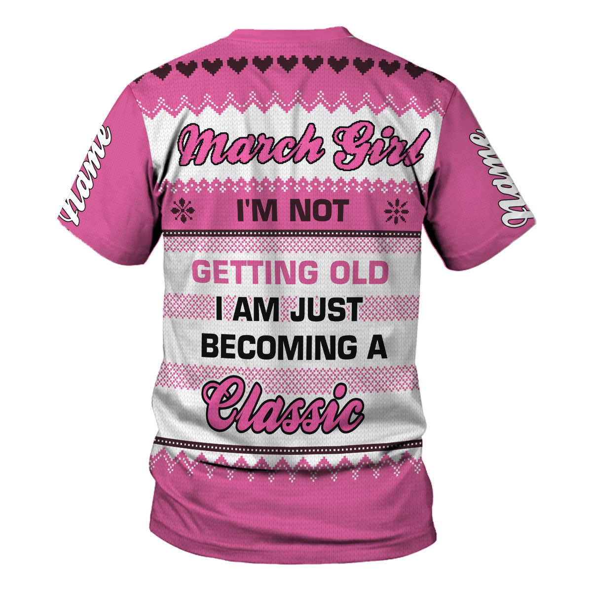 YMskins Personalized Tops March Girl All Over Printed