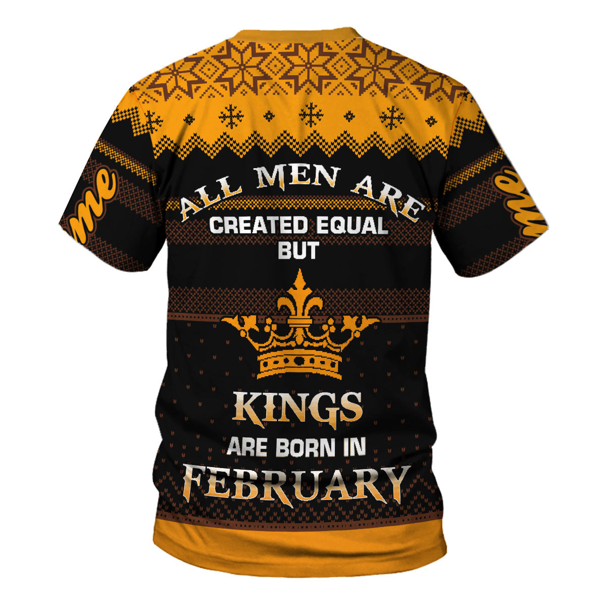 YMskins Personalized Tops February Guy All Over Printed