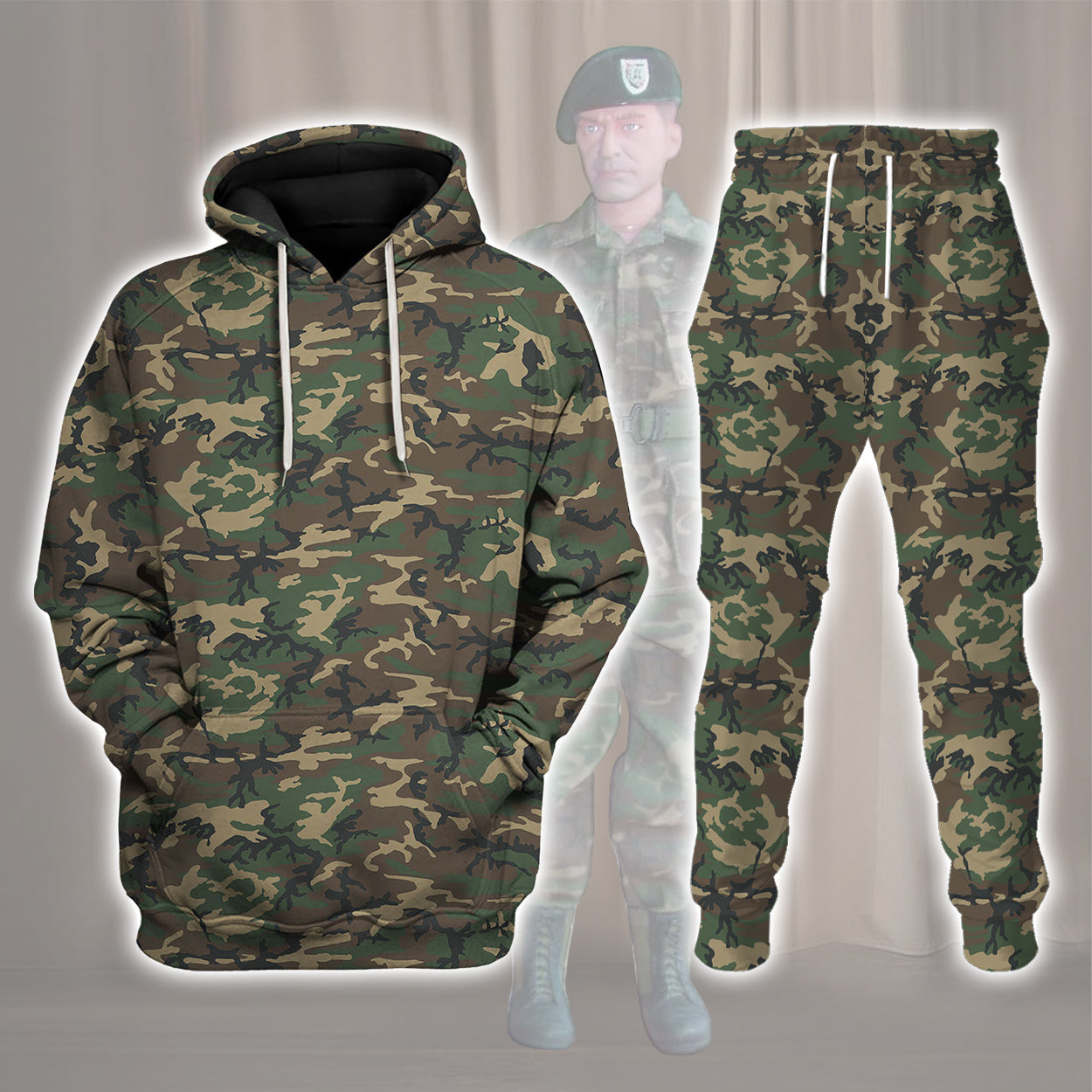 American ERDL Pattern Highland Camo