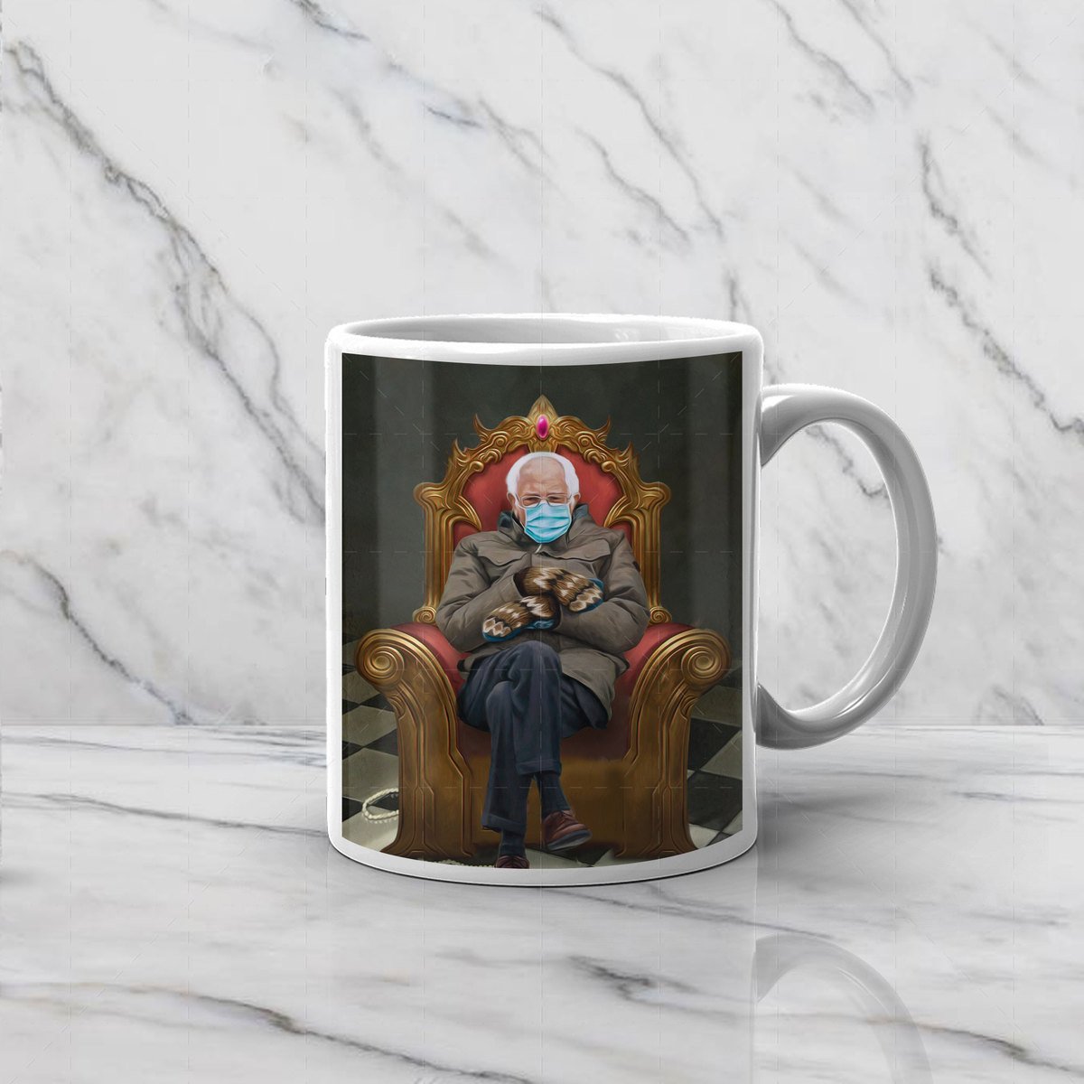 Bernie Meme Mug