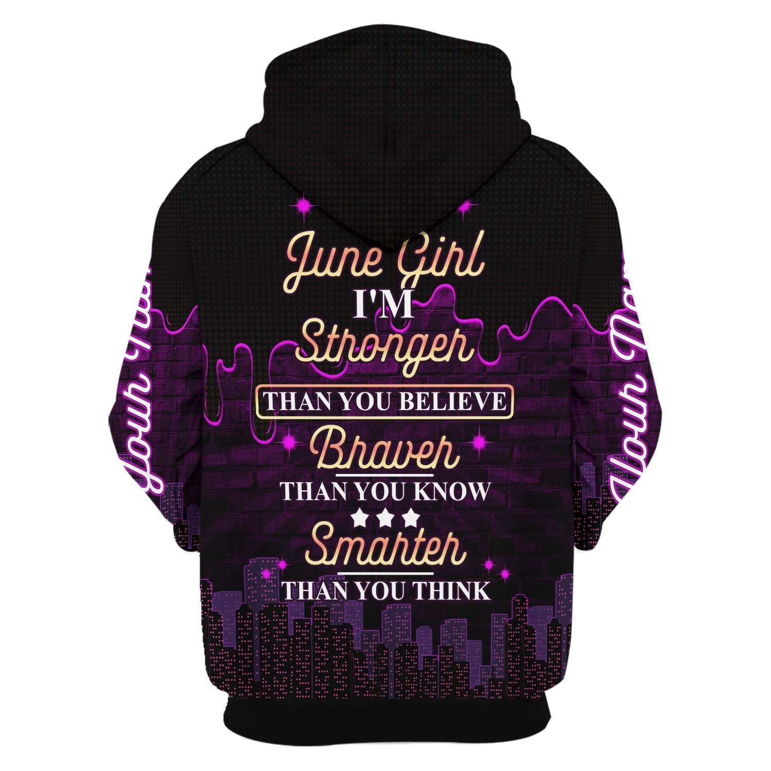 YMskins Personalized Tops I'm A June Girl All Over Printed