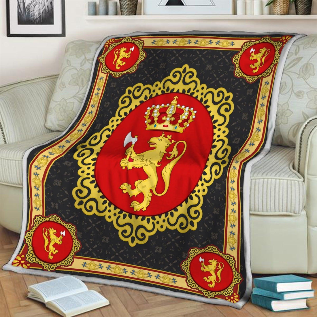 Blanket Coat Of Arms Of Norway - DucG
