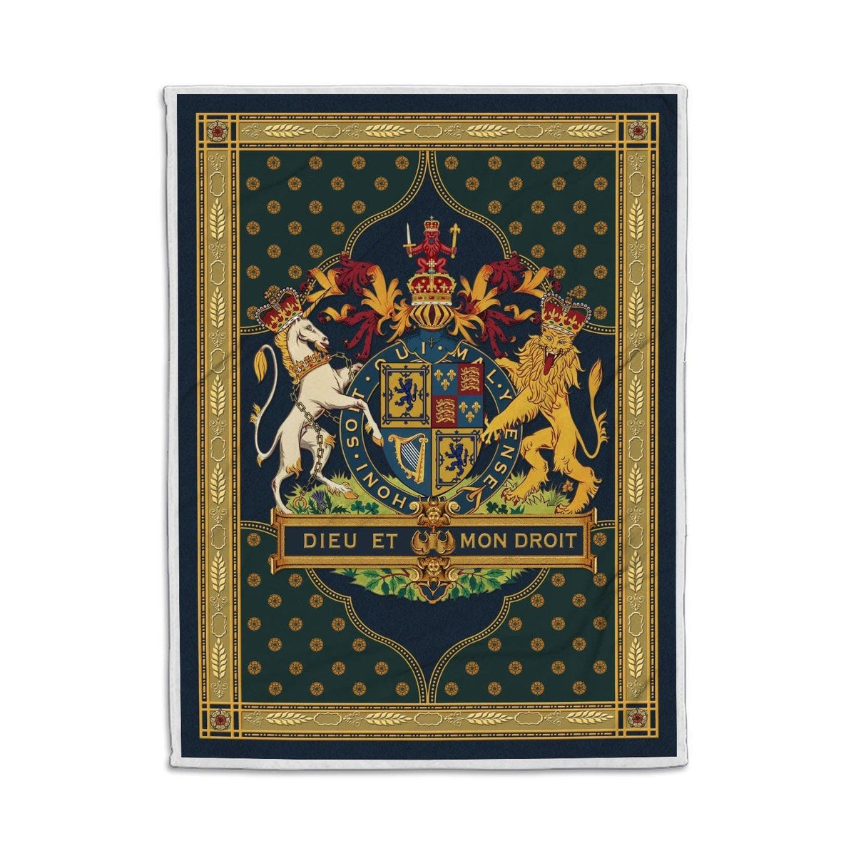 Blanket Stuart Coat of Arms - DucG