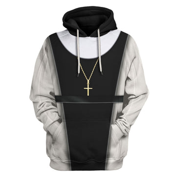 Tracksuit Tops Pullover Sweatshirt Catholic Nun Habit 3D Apparel