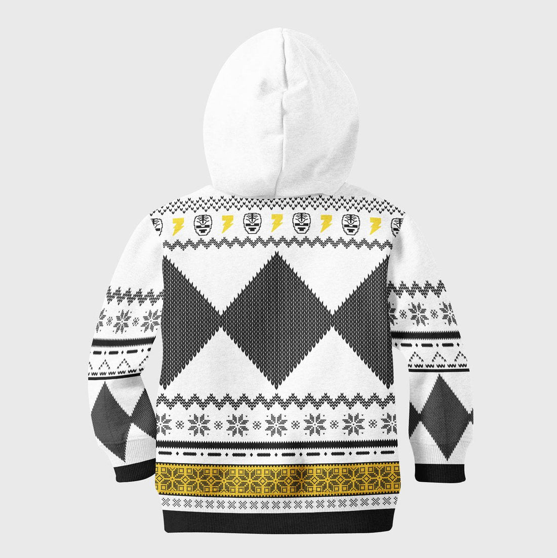 Gearhomies Kid Zip Hoodie Kid White Mighty