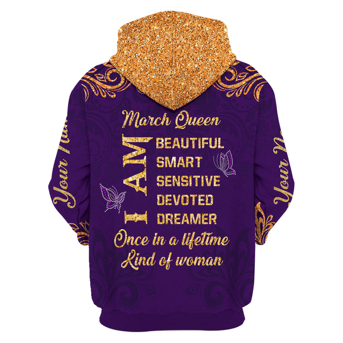 YMskins Personalized Tops March Queen All Over Printed