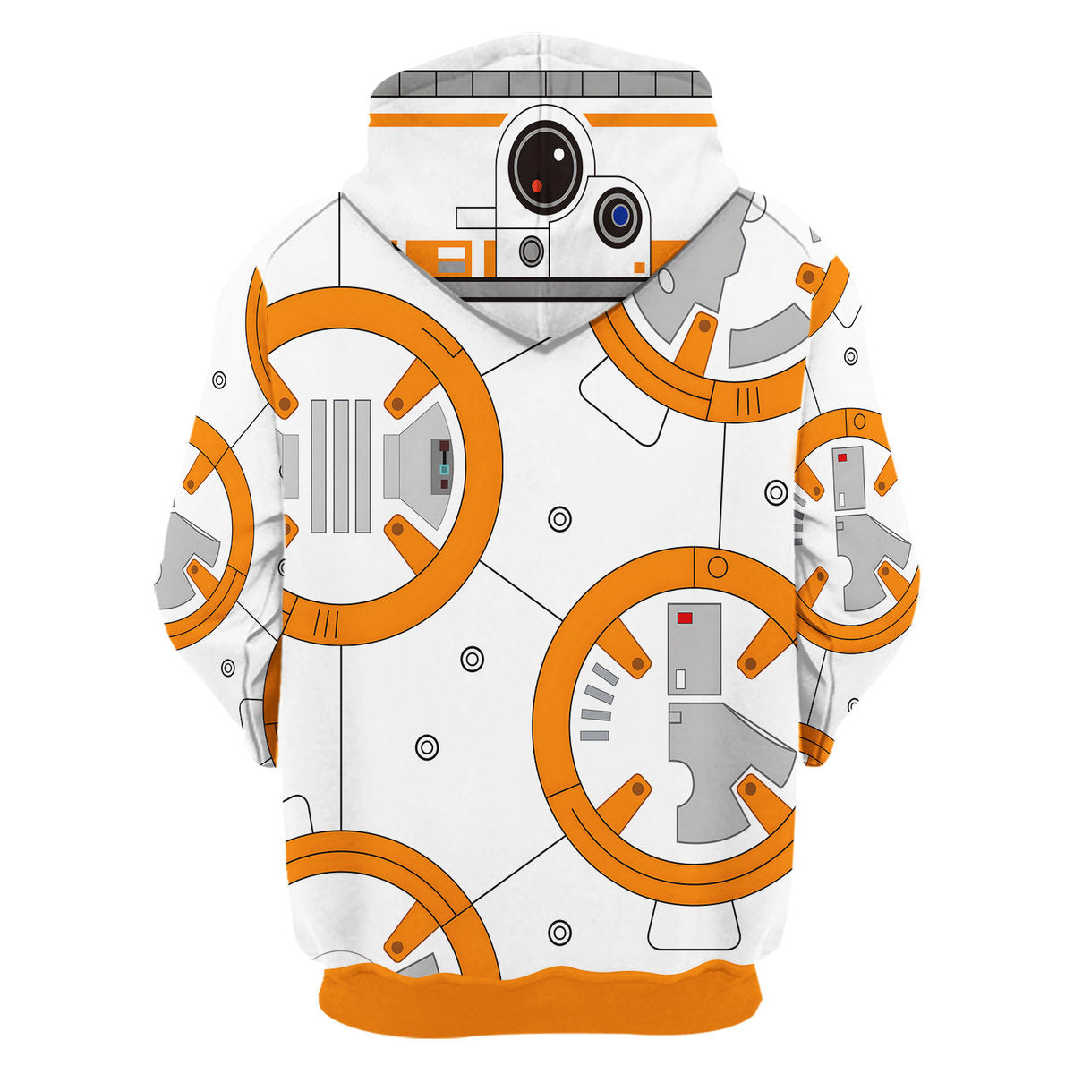 YMskins BB 8 Robot Costume Hoodie Sweatshirt T-Shirt Sweatpants