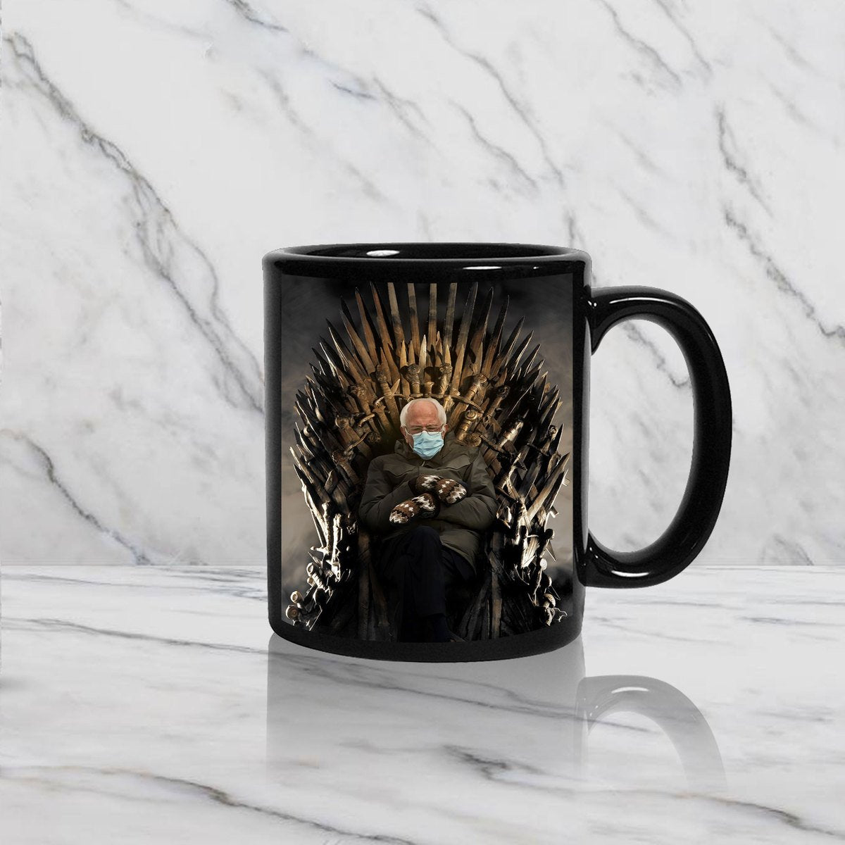 Bernie Meme Game of Thrones Mug
