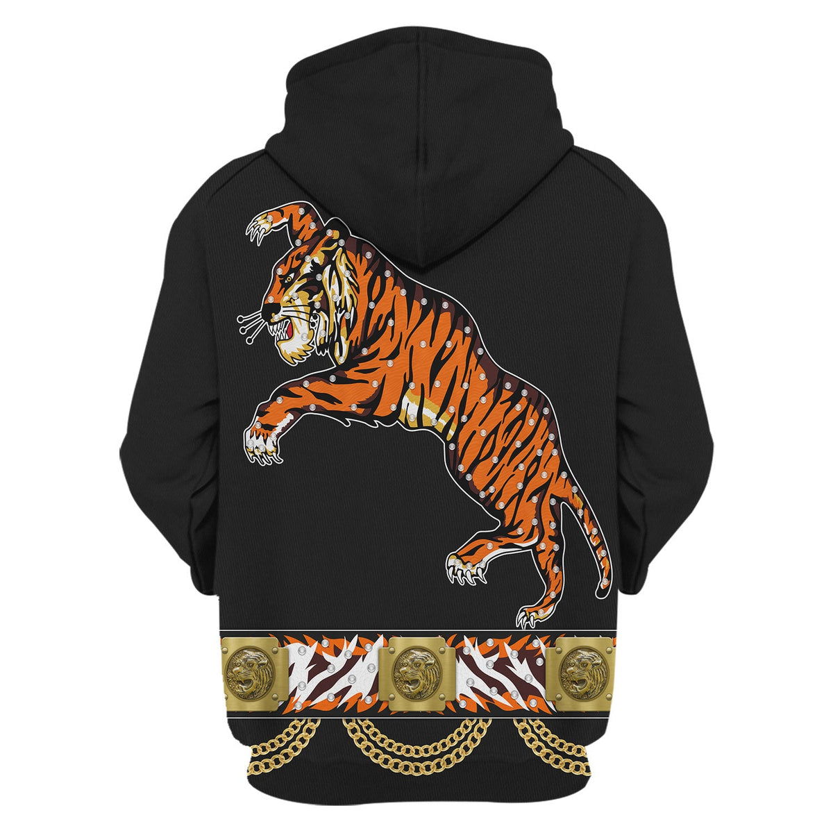 Elvis Presley Tiger Black Costume Hoodie Sweatshirt T-Shirt Sweatpants