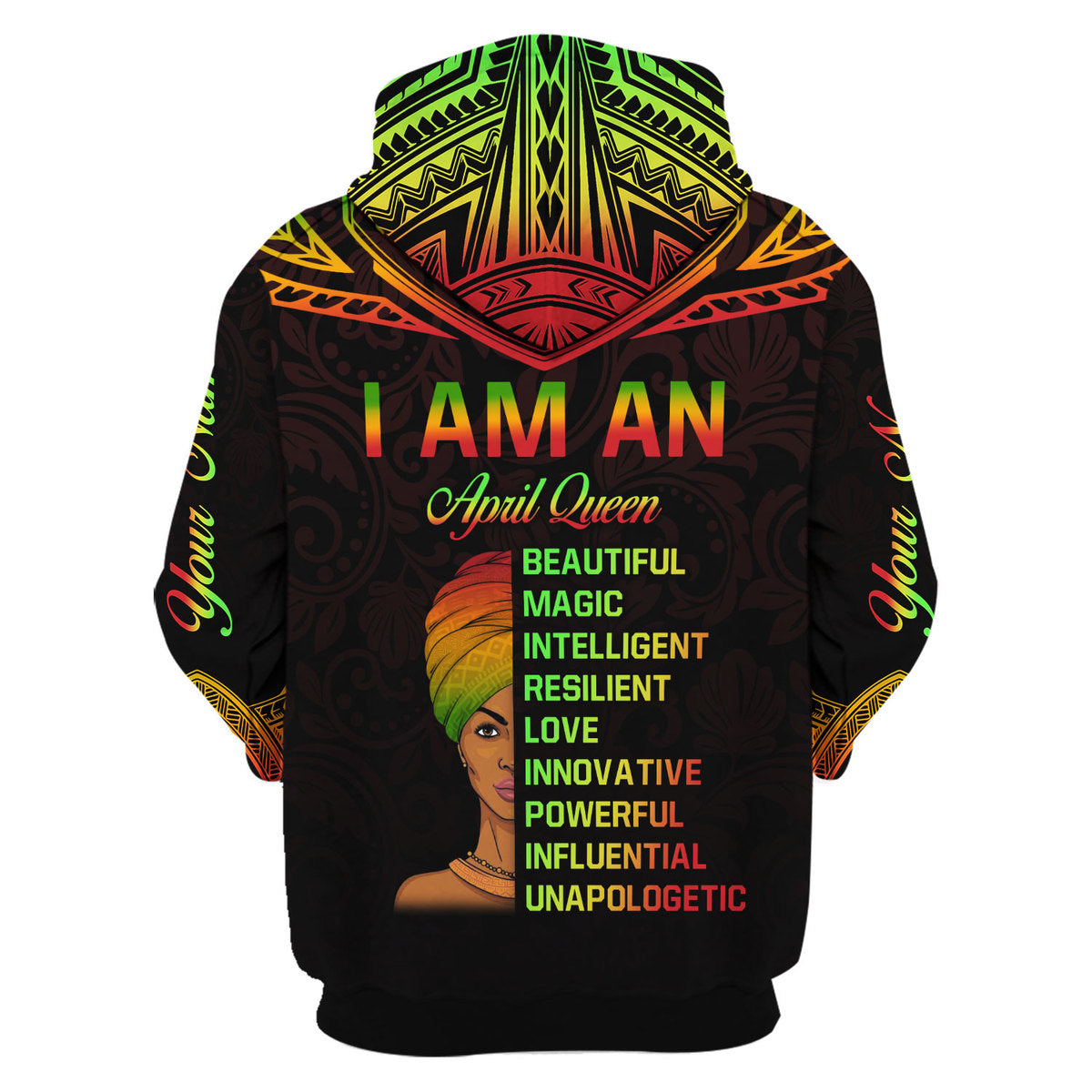 YMskins Personalized Tops April Queen All Over Printed
