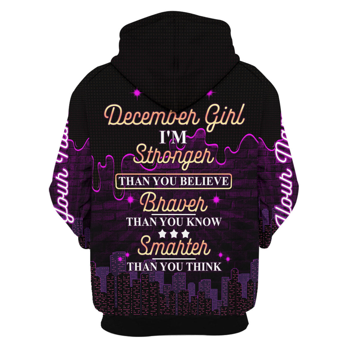 YMskins Personalized  Tops  I'm A December Girl All Over Printed