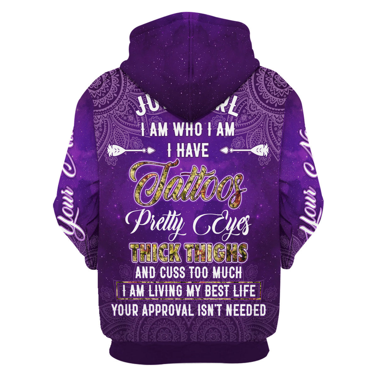 YMskins Personalized Tops June Girl I Have Tattoos All Over Printed