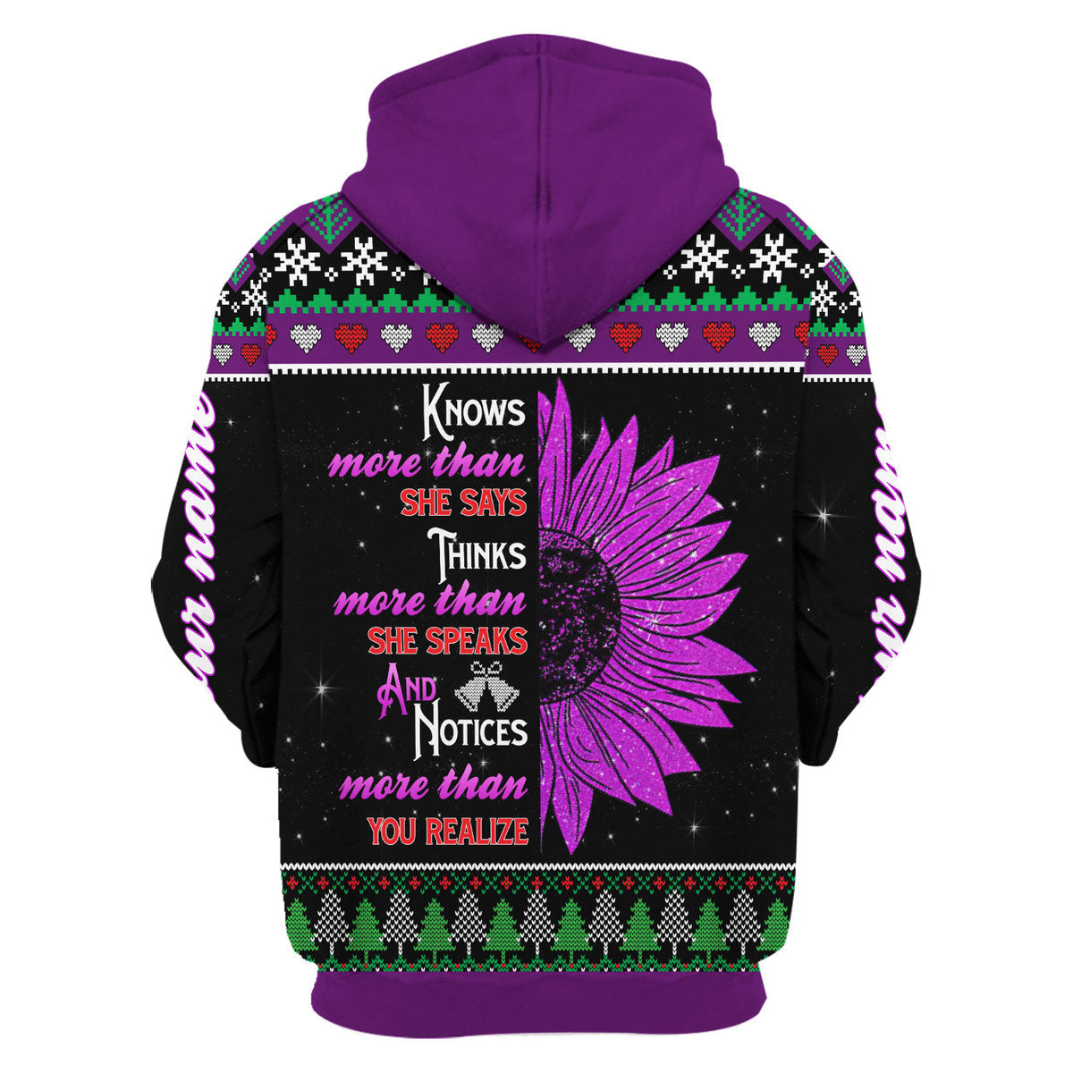 YMskins Personalized Zip Hoodie September Girl All Over Printed
