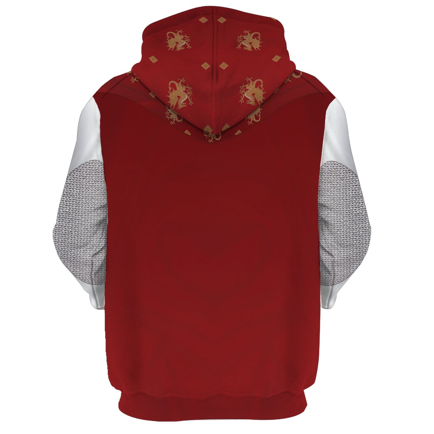 King Arthur Historical costume Fleece Zip Hoodie