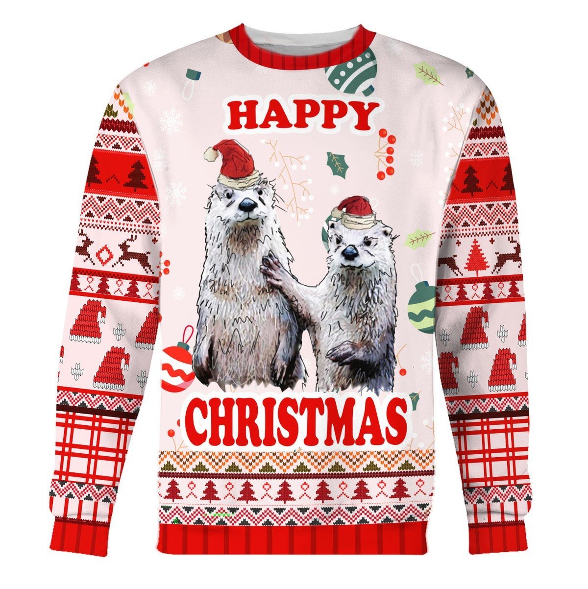 Gearhomies Christmas Unisex Sweater Couple Ugly Christmas 3D Apparel