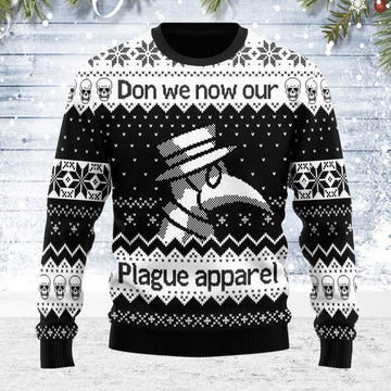 YMskins Ugly Christmas Sweater Don't We Now Our Plague 3D Apparel