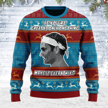 YMskins Ugly Christmas Sweater Make It Everything 3D Apparel