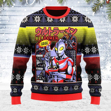 YMskins Ugly Christmas Sweater Ultramen 3D Apparel