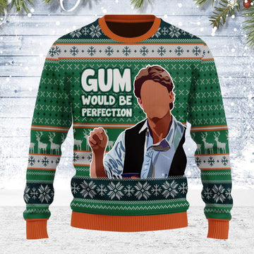 YMskins Ugly Christmas Sweater Gum Would Be Perfection 3D Apparel