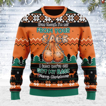 YMskins Ugly Christmas Sweater Even Though I'm Not From Your Sack 3D Apparel
