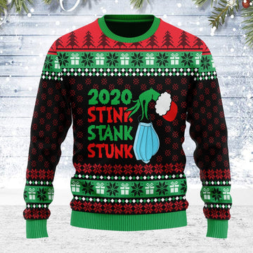 YMskins Ugly Christmas Sweater Stink Stank Stunk 2020 3D Apparel