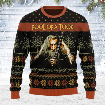 YMskins Ugly Christmas Sweater  Fool Of A Took 3D Apparel