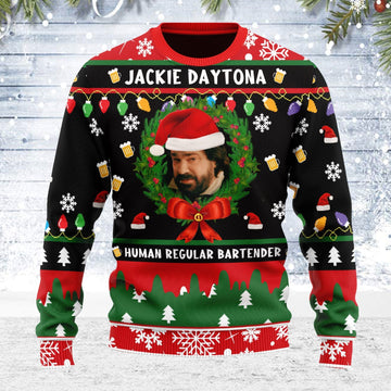 YMskins Ugly Christmas Sweater Jackie Daytona 3D Apparel