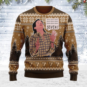 YMskins Ugly Christmas Sweater Friends Seven 3D Apparel