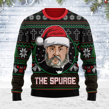 YMskins Ugly Christmas Sweater The Spurge 3D Apparel