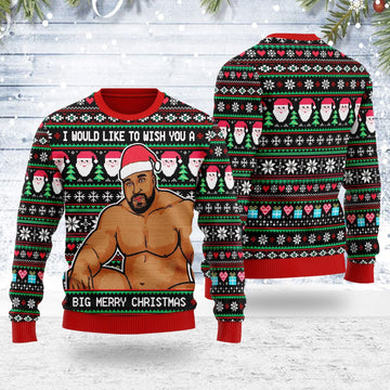 YMskins Ugly Christmas Sweater On Coast 'Sitting on a Bed' Meme 3D Apparel