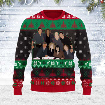 YMskins Ugly Christmas Sweater Criminal Minds 3D Apparel