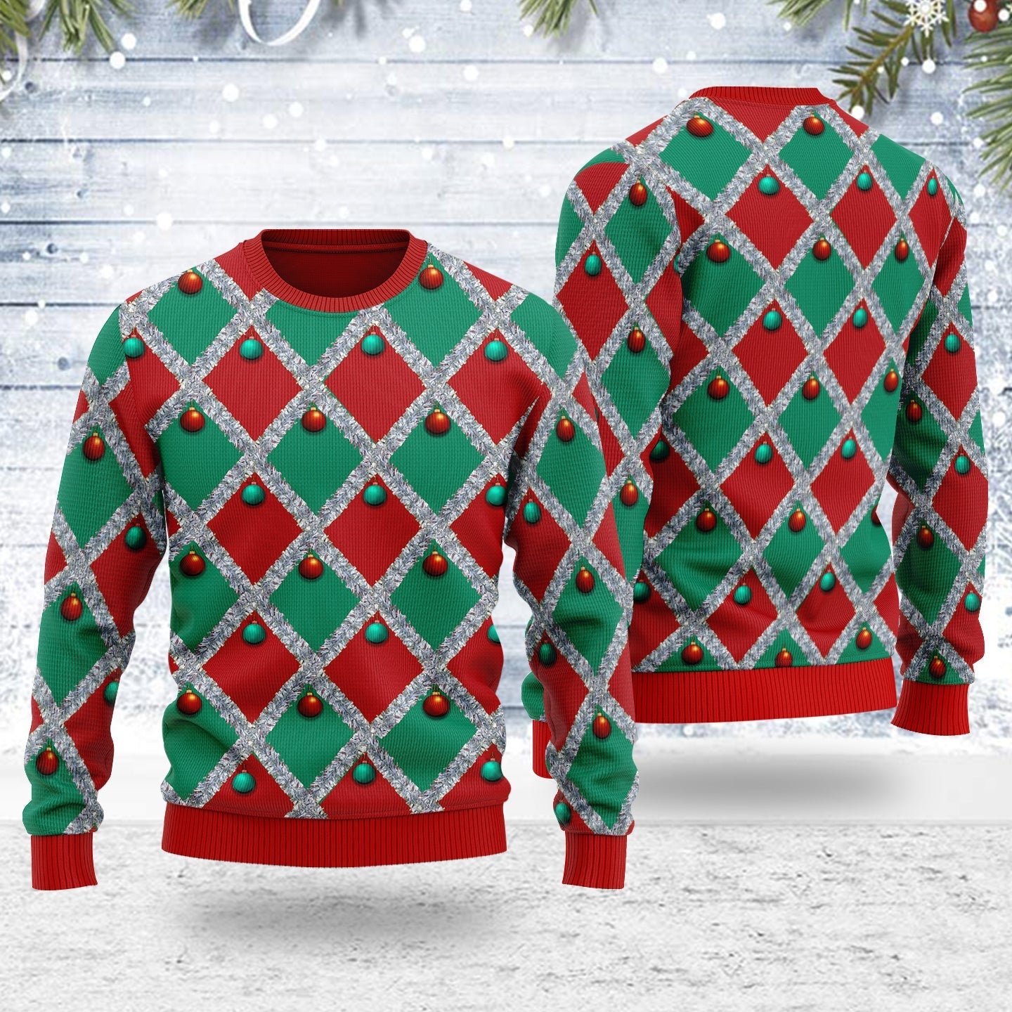 YMskins Ugly Christmas Sweater Henry Golding On The Kelly Clarkson Show 3D Apparel