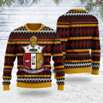 YMskins Ugly Christmas Sweater Kappa Alpha Psi 3D Apparel
