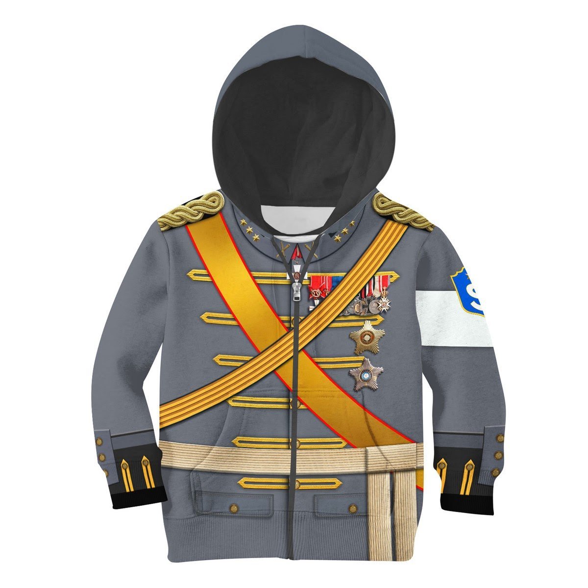 Carl Gustaf Emil Mannerheim Kid Zip Hoodie