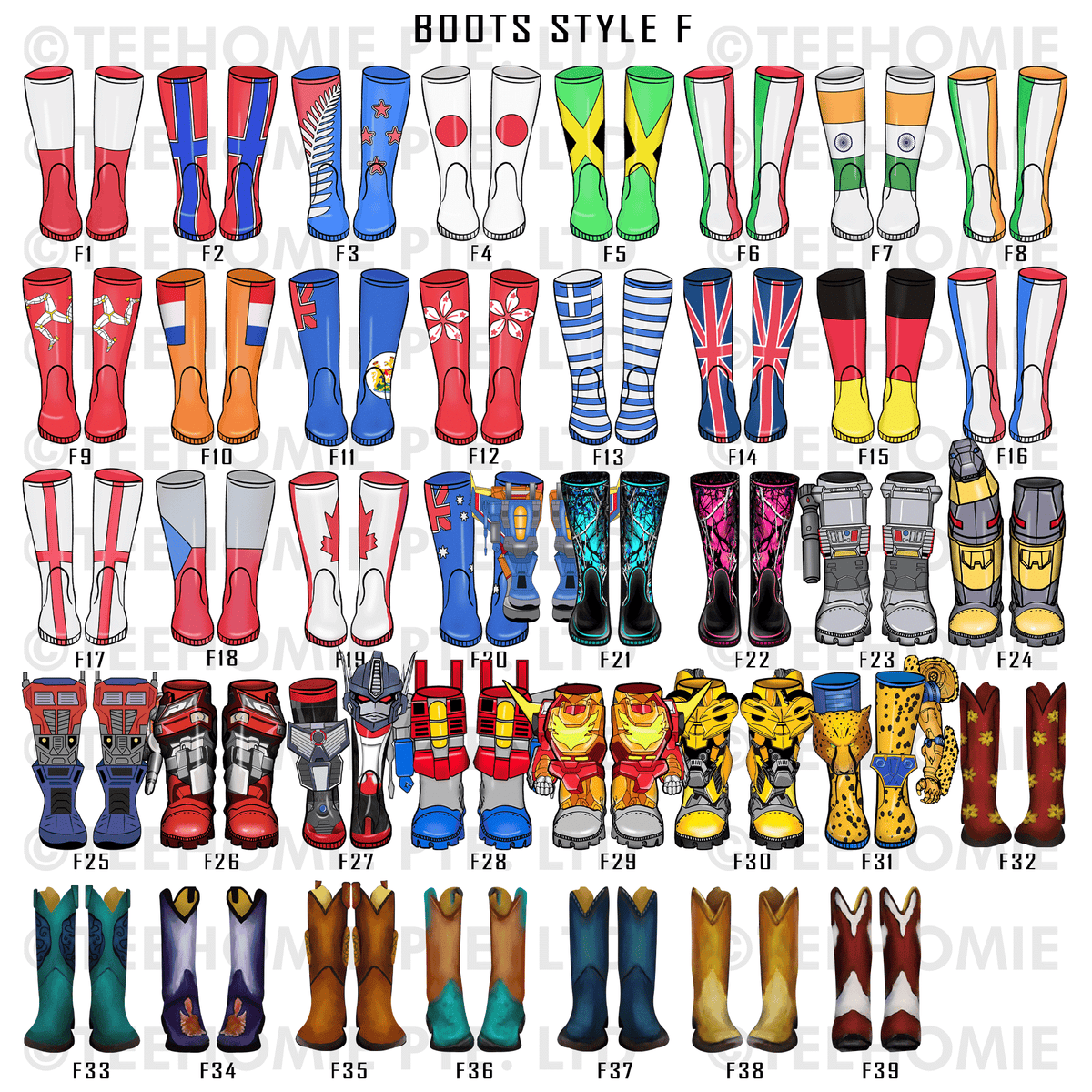 Customized Canvas Poster Wall Art Star Wars Boots Style