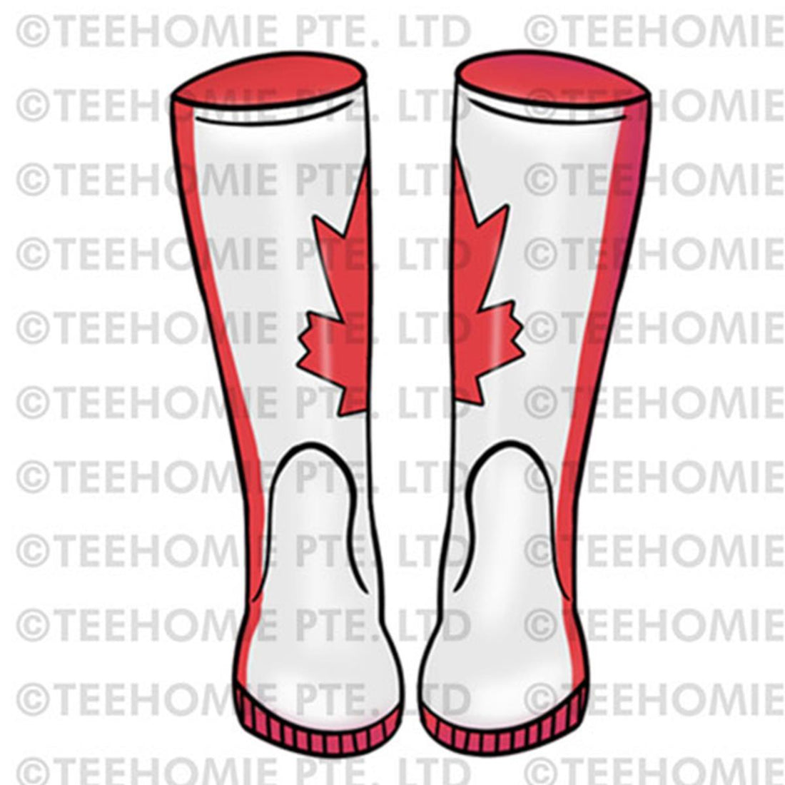 Customized Boots Style Digital File - CC-FL-QM008 CANADA