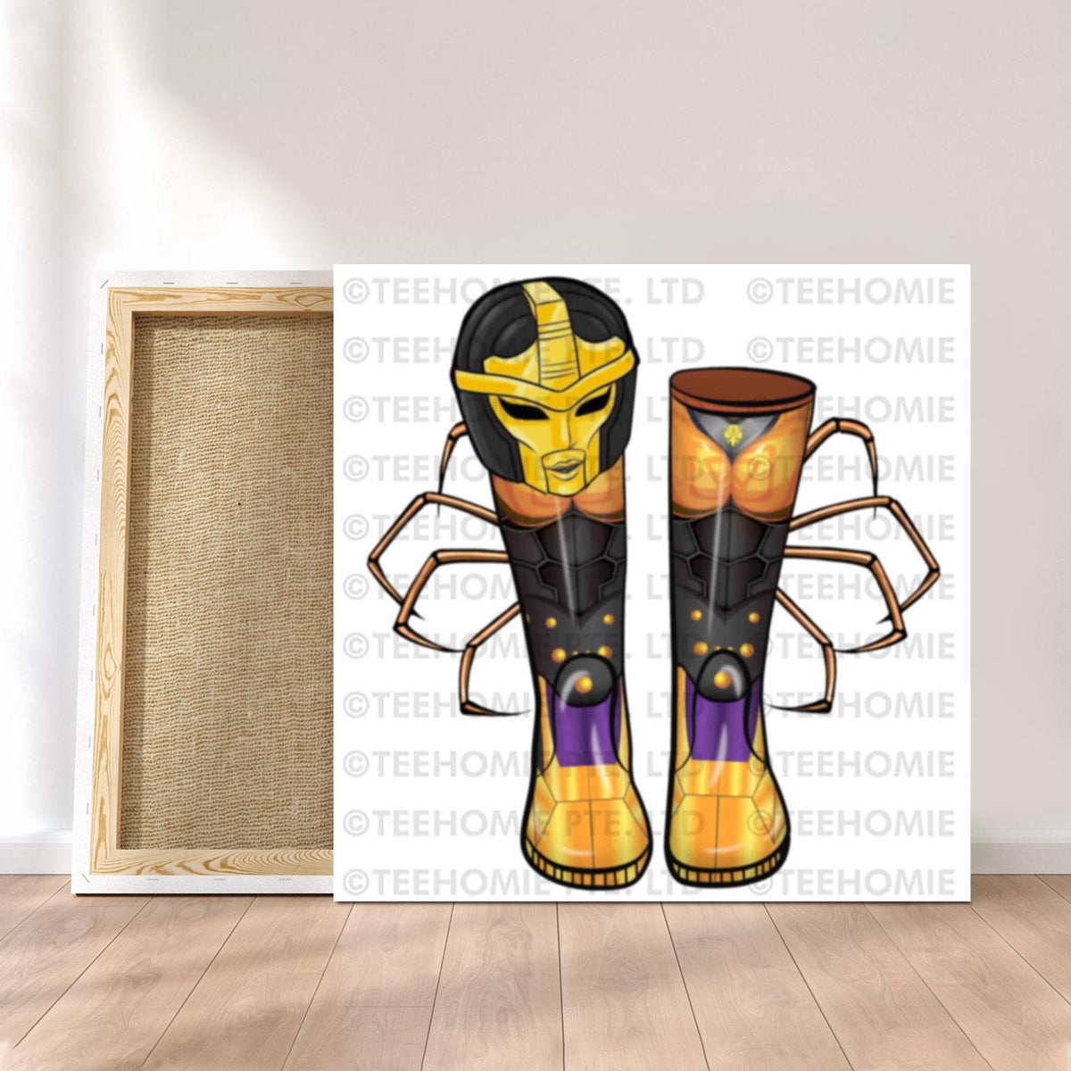Customized Canvas Poster Wall Art Blackarachnia Boot Styles