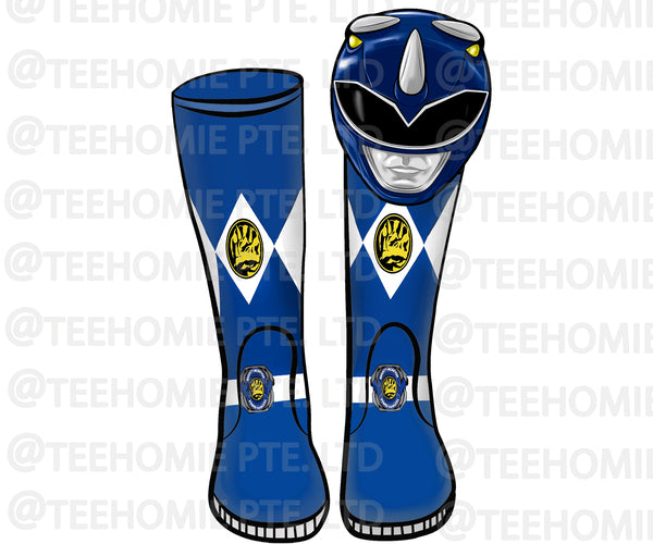 Customized Canvas Poster Wall Art Blue Power Ranger  Boot styles