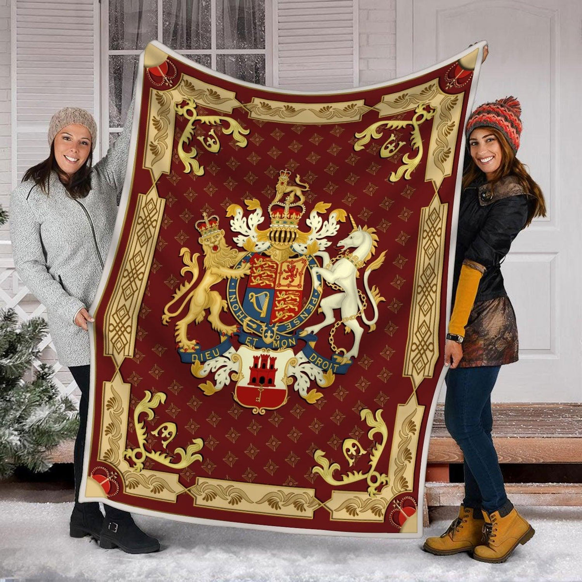 Blanket Queen Elizabeth II - DucG
