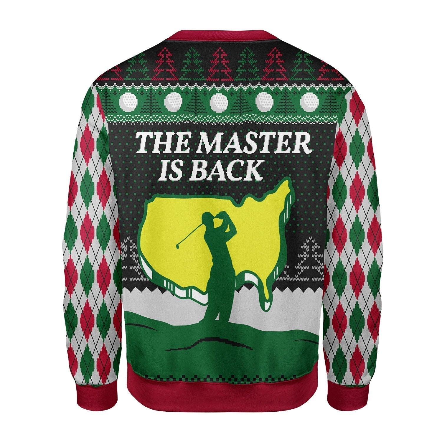 YMskins Christmas Sweater The Master Is Back 3D Apparel