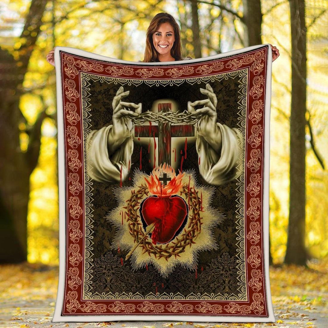Blanket Sacred Heart - DucG