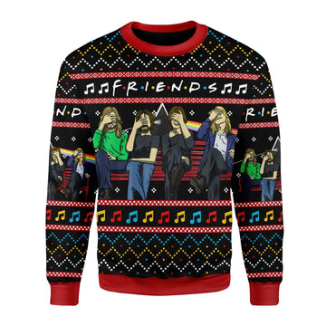 YMskins Christmas Sweater Friends Christmas 3D Apparel