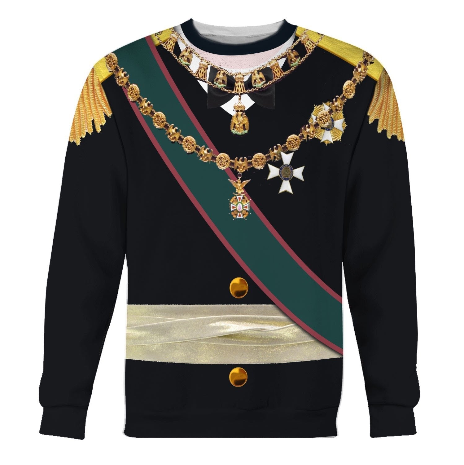 Maximilian I of Mexico Fleece Long Sleeves