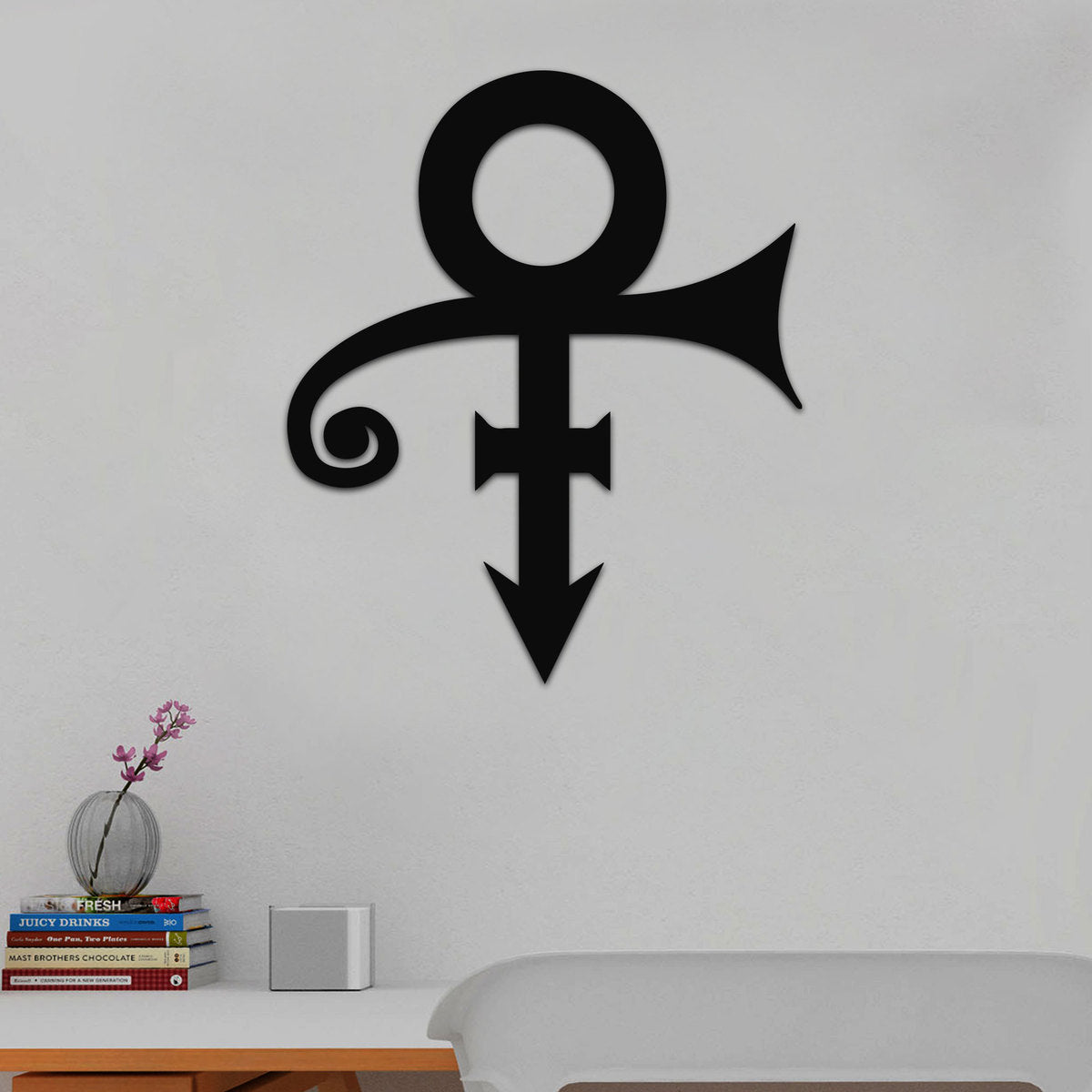 YMskins Metal Sign Prince Singer Hanging Wall Art