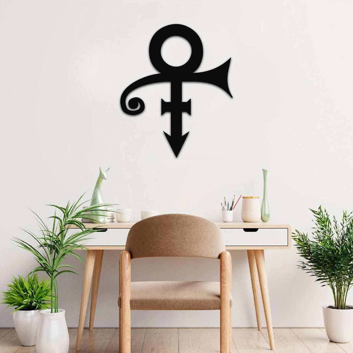 YMskins Metal Sign Prince Singer Hanging Wall Art