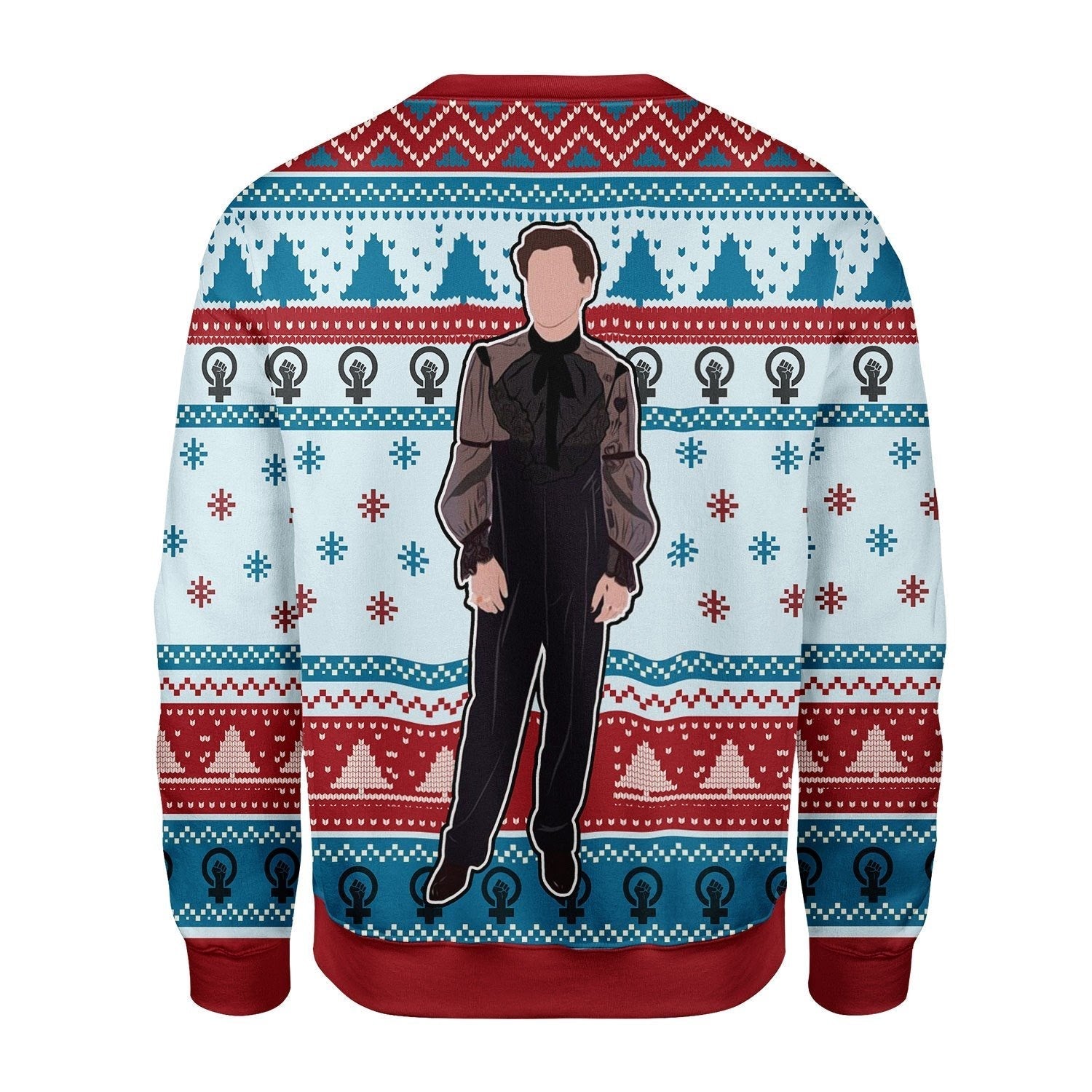 YMskins Christmas Sweater Harry In Dress 3D Apparel